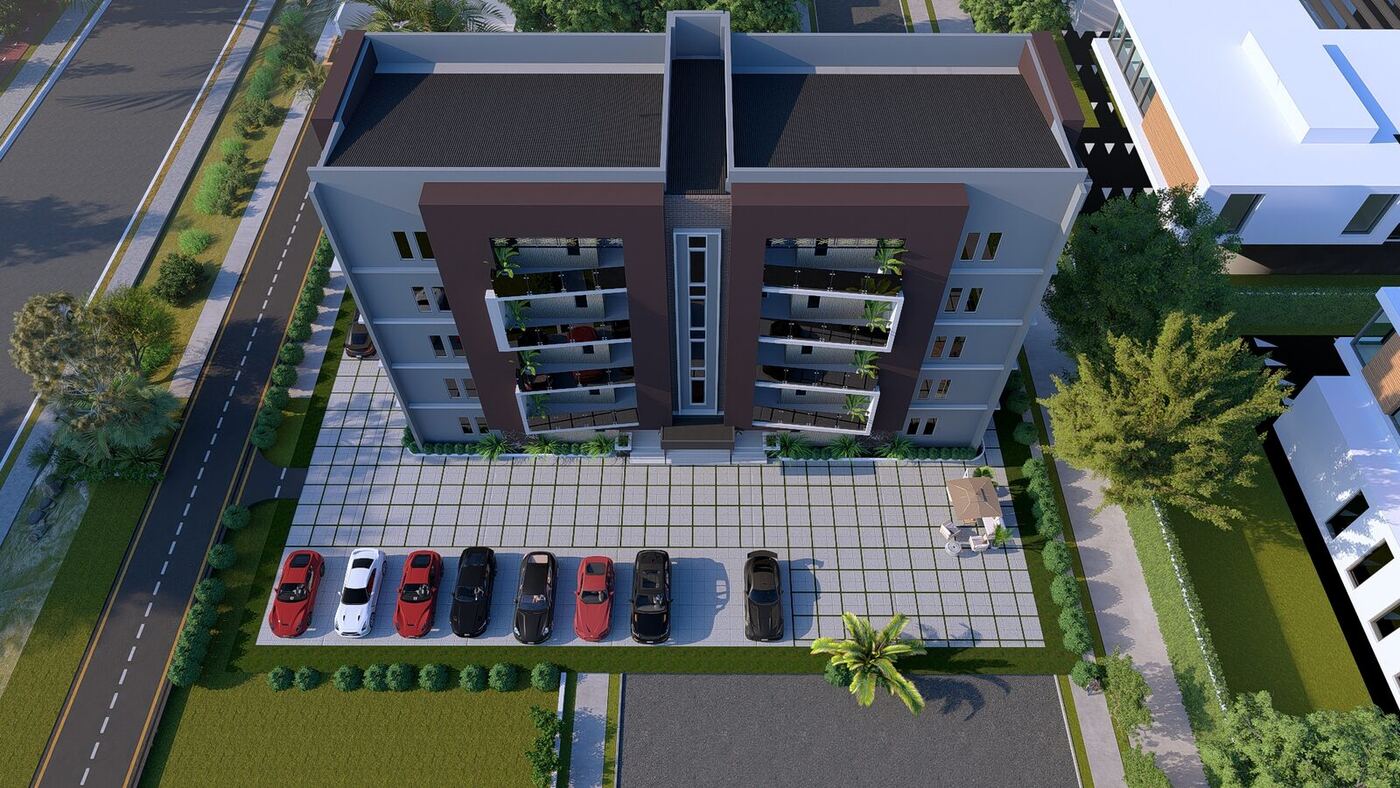 The Emerald — aerial view